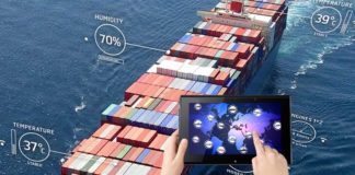 Autonomous Ships controlled and monitored using phone tablet